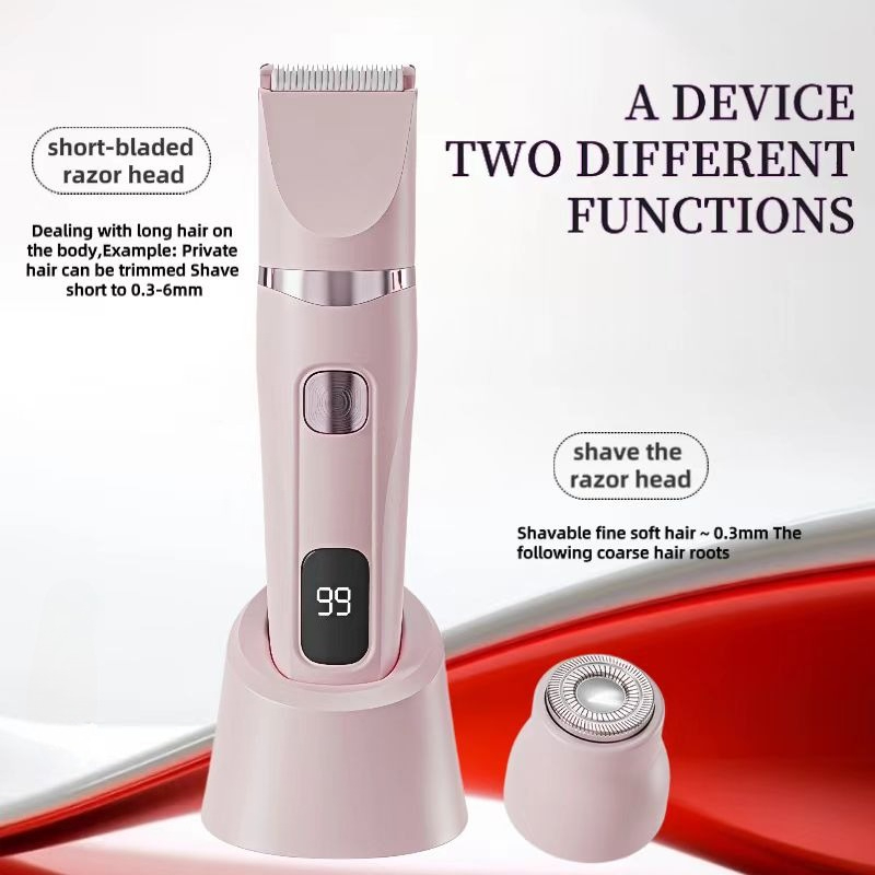 Epilator Wireless - Pemangkas Bulu Bikini Nirkabel yang Diisi