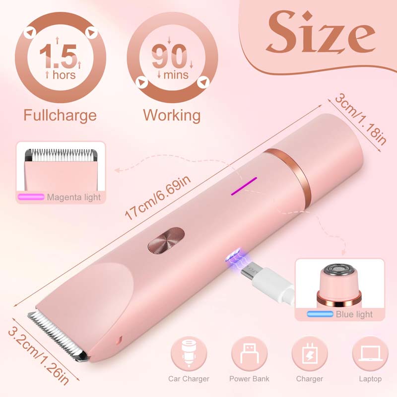Penggunaan di Rumah Penghilang - Epilator Wireless ulasan dan harga