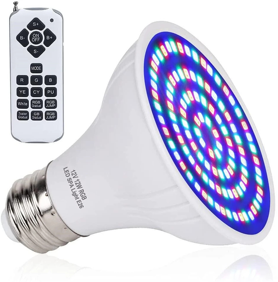 Lampu Kolam Renang LED RGB E27 - Xy Spa & Wellness Photos ulasan dan harga