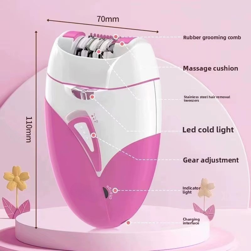 Penghilang Bulu Elektrik Nirka - Epilator Wireless ulasan dan harga
