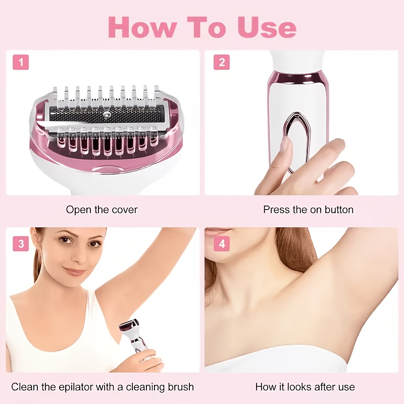 Pencukur Elektrik Nirkabel 4-i - Epilator Wireless ulasan dan harga