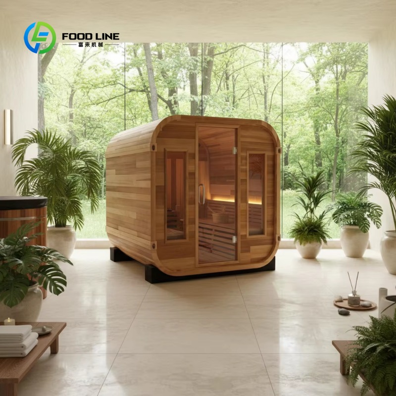 Ruang Sauna Luar Ruangan Mewah - Spa Wellness Design ulasan dan harga
