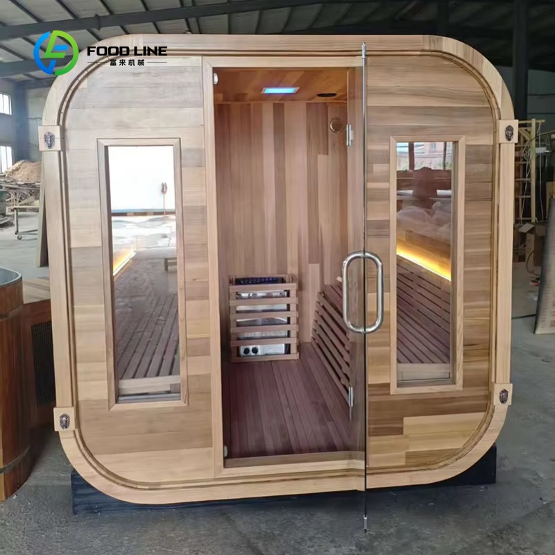 Ruang Sauna Luar Ruangan Mewah - Spa Wellness Design ulasan dan harga