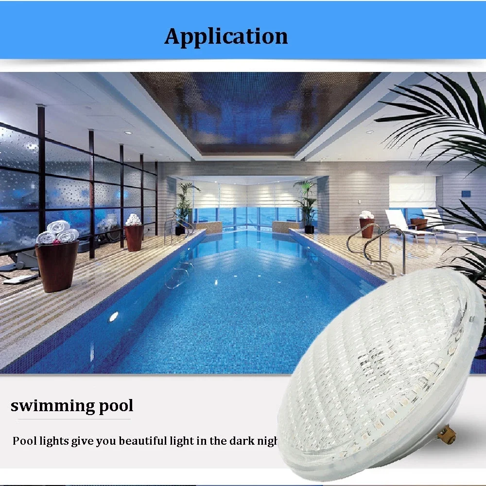 Lampu Bawah Air LED RGB 45W 18 - Xy Spa & Wellness Photos ulasan dan harga