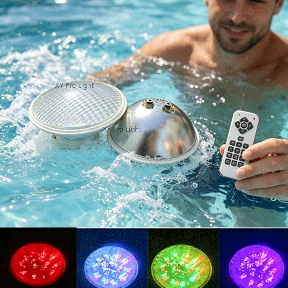 Lampu Bawah Air LED RGB 45W 18 - Xy Spa & Wellness Photos ulasan dan harga