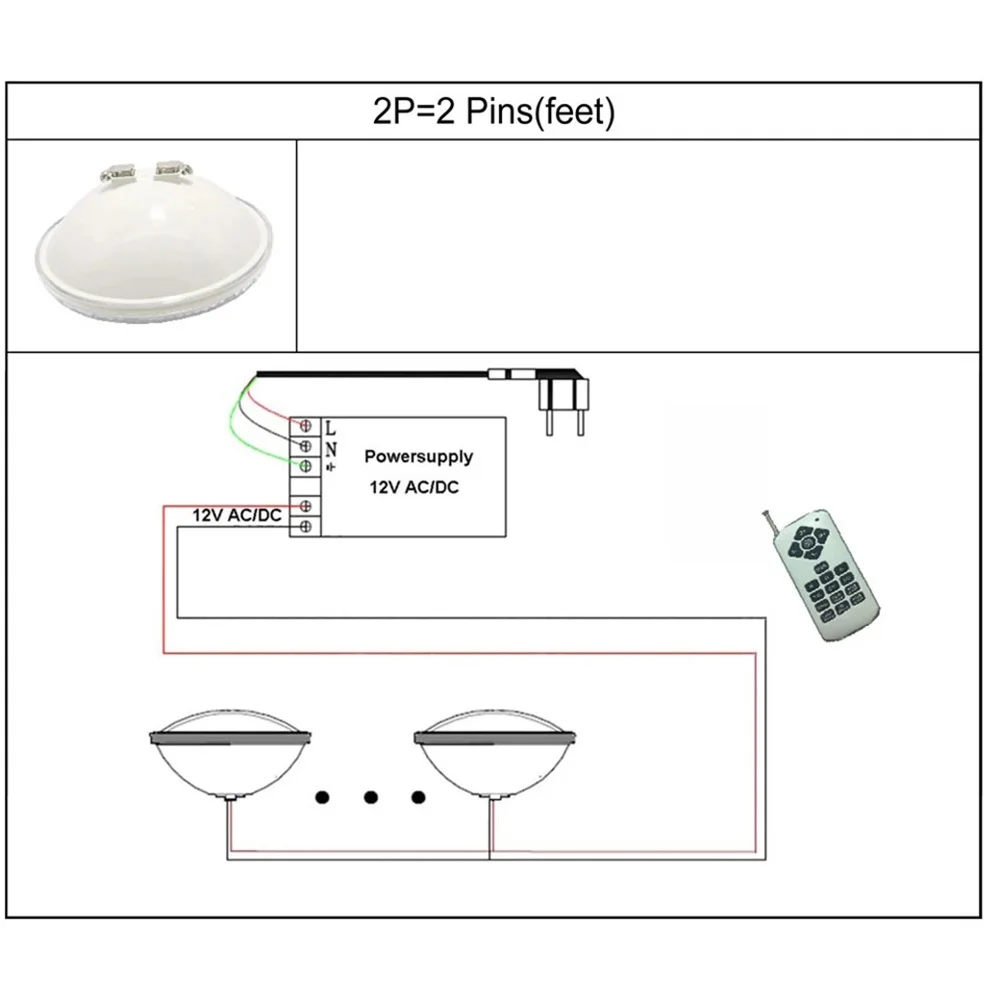 Lampu Bawah Air LED RGB 45W 18 - Xy Spa & Wellness Photos ulasan dan harga